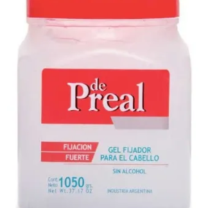 Gel capilar Preal  fijador fuerte x kilo