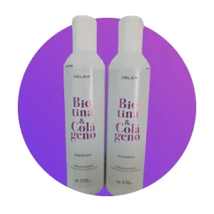 shampo biotina y colageno 370 ml frilayp