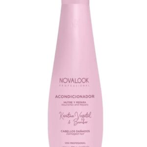 Acondicionador keratina y bamboo 325ml NOVALOOK