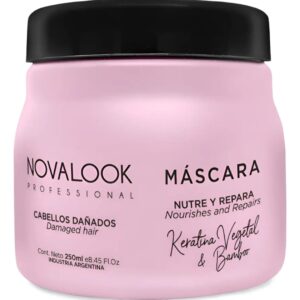 Mascara keratina y bamboo 250ml NOVALOOK
