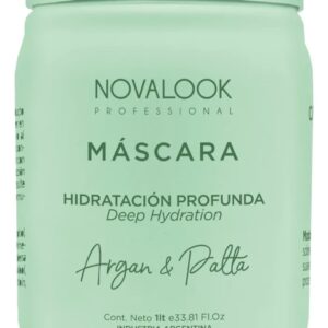 Mascara argan y palta 1kilo. cabellos secos NOVALOOK