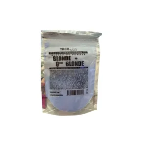 Polvo Decolorante 9 Tonos Celeste 70gr Tech Hair