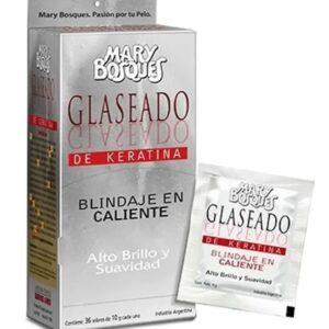 Glaseado de keratina x36 sobres