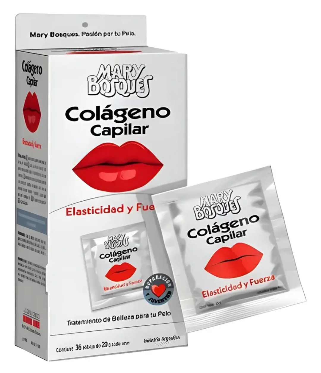 colageno capilar 20gr x 36 sobres MARY BOSQUES