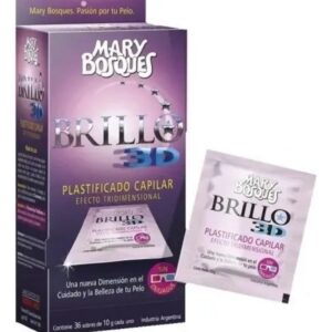 Brillo 3D plastificado 20gr x36 sobres MARY BOSQUES