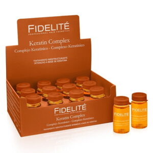 Ampollas Keratina 15ml 12 Unidades Fidelite