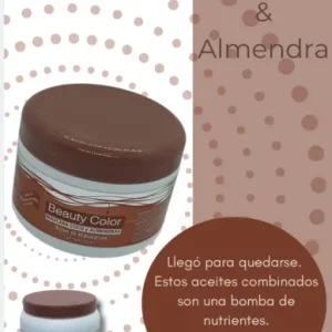 mascara coco y almendra 250ml BEAUTY COLOR