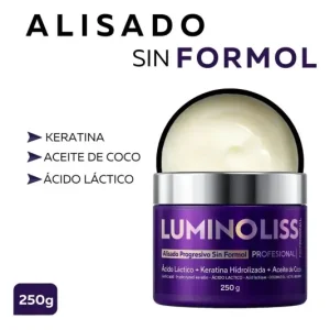 Alisado sin formol Luminoliss 250 gr