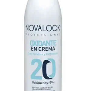 oxidante 20 volumenes con keratina y perfumada x 90 ml novalook